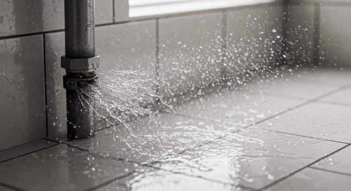 fuite d'eau